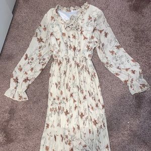 Floral maxi dress